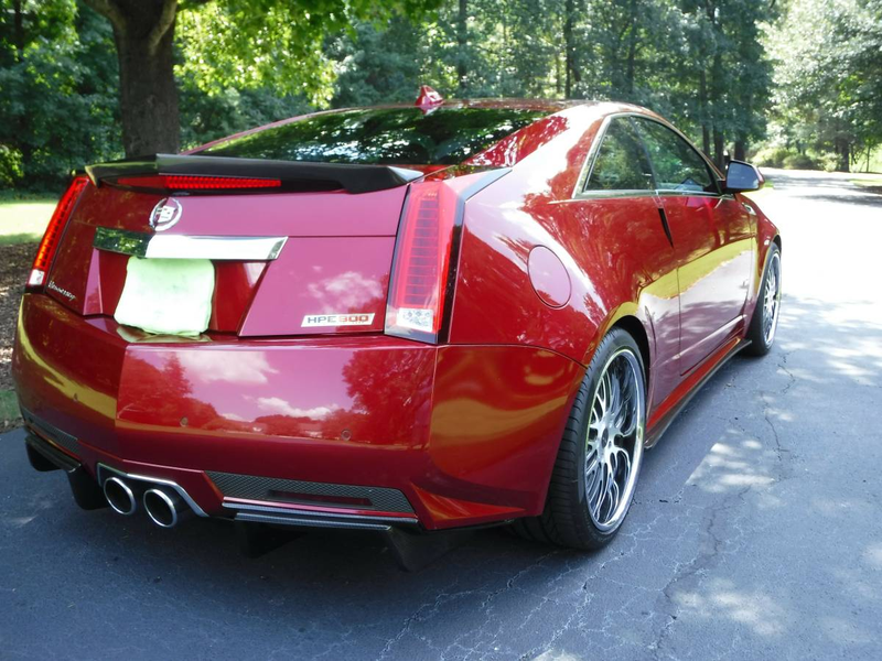 Illustration for article titled At $57,000, Could Anyone Torque You Outta Buying This 2011 Hennessy Cadillac CTS-V?